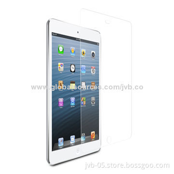 Glass Screen Protector for iPad Mini with HQ and Special Silicone Adhesive Resin Layer